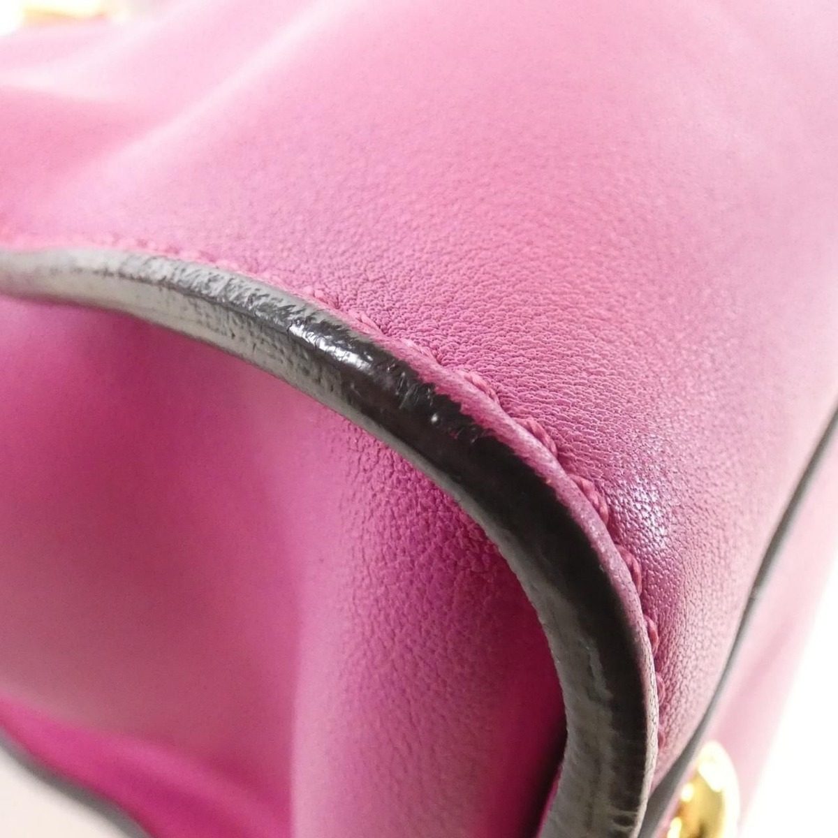 Fendi Peekaboo Bag Handbag Mazenta — view 2
