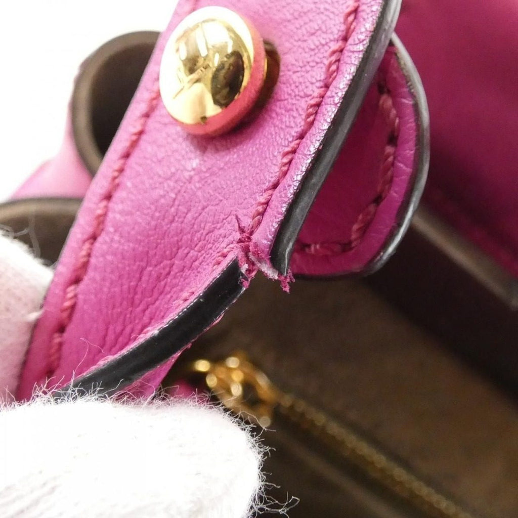 Fendi Peekaboo Bag Handbag Mazenta — view 4