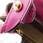 Fendi Peekaboo Bag Handbag Mazenta — view 4
