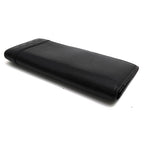 Gucci Long Wallet Women Leather Black Mistral GG Shape Pressed — view 4