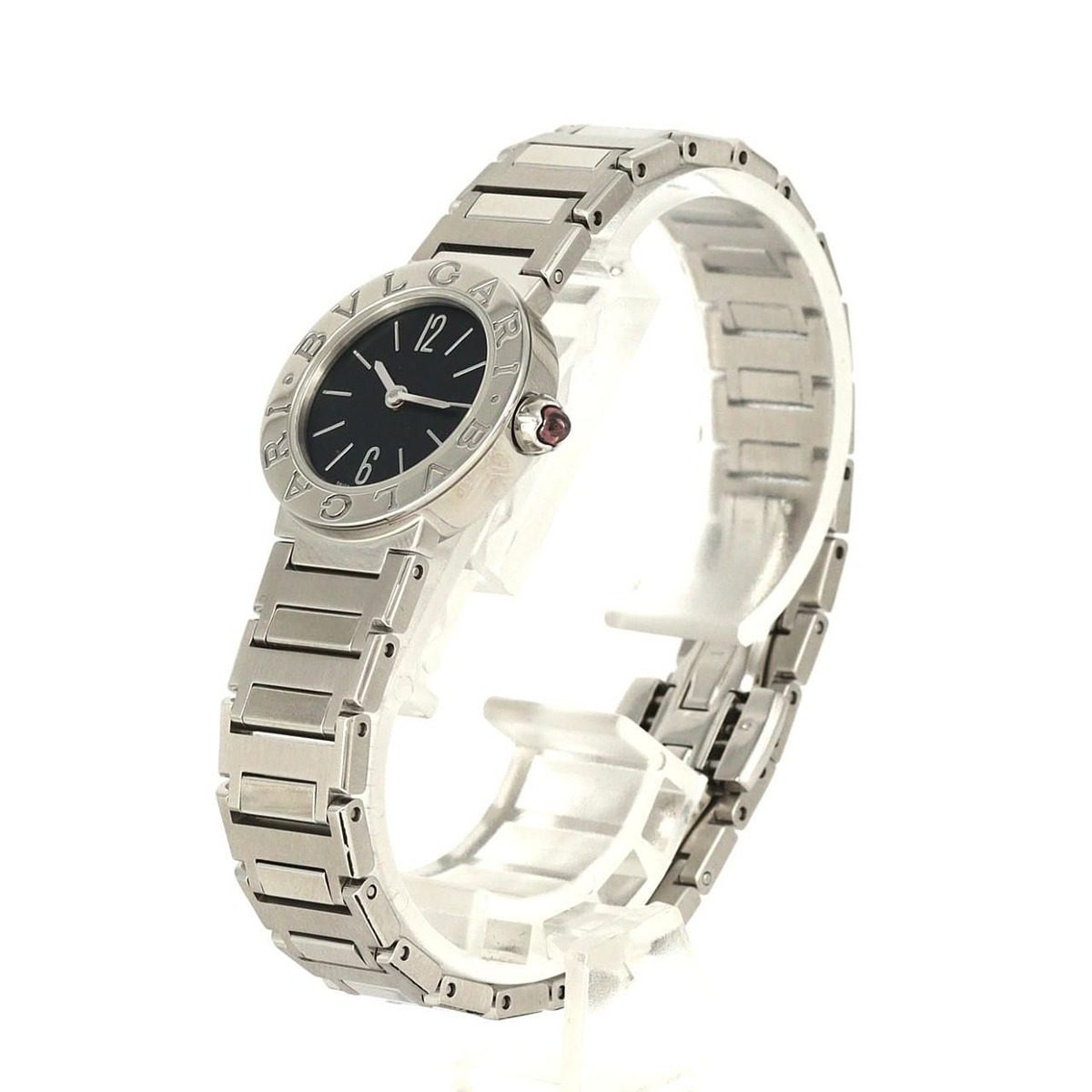 Bvlgari SS Quartz Watch Black — view 2