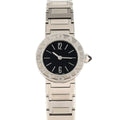 Bvlgari SS Quartz Watch Black