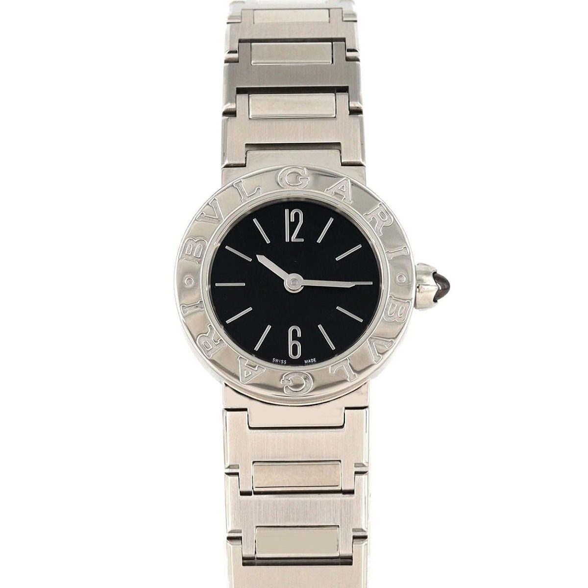 Bvlgari SS Quartz Watch Black