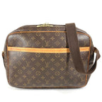 Louis Vuitton Shoulder Bag Reporter GM Monogram Canvas Brown