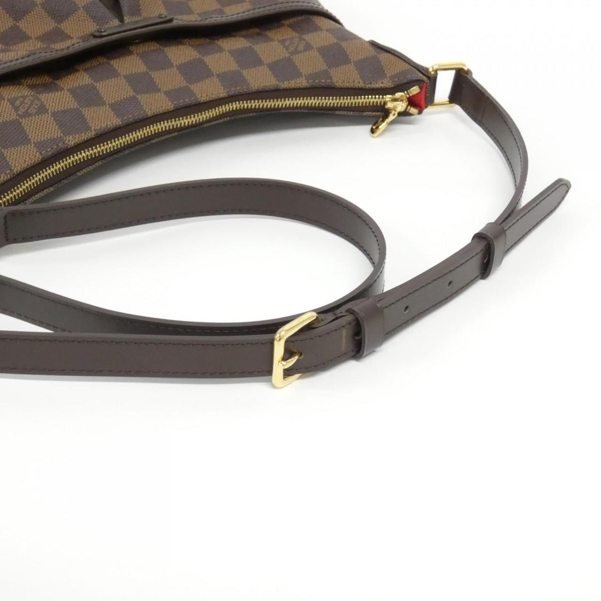 Louis Vuitton Damier Blue Bloomsbury PM Shoulder Bag Ebene — view 6