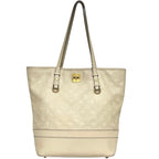 Louis Vuitton Tote Citadines PM Monogram Empreinte Leather Neige Beige