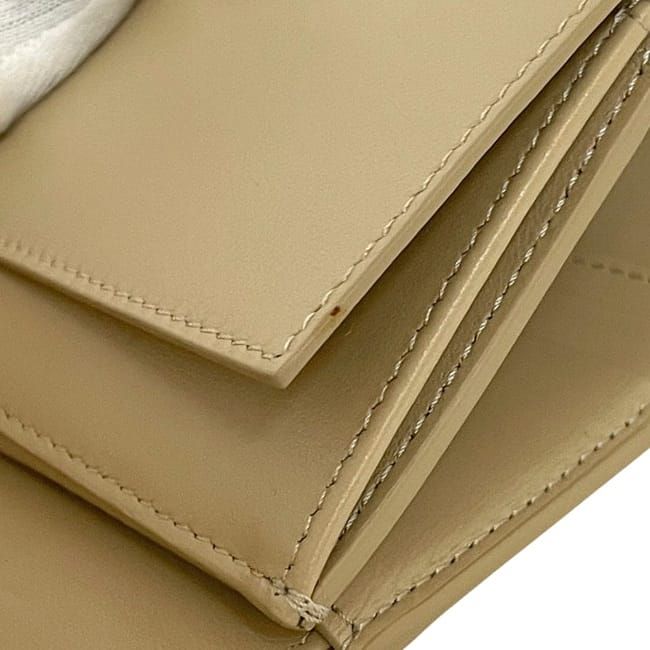 Celine Trifold Wallet Small Beige — view 9