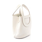 Hermes Handbag in the Loop 18 Gris Perlee Leather — view 2