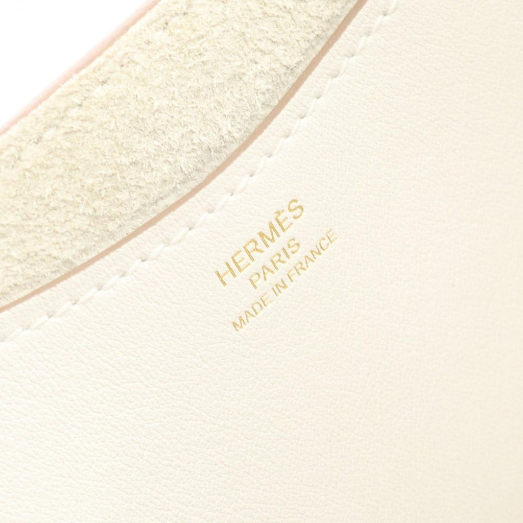 Hermes Handbag in the Loop 18 Gris Perlee Leather — view 4