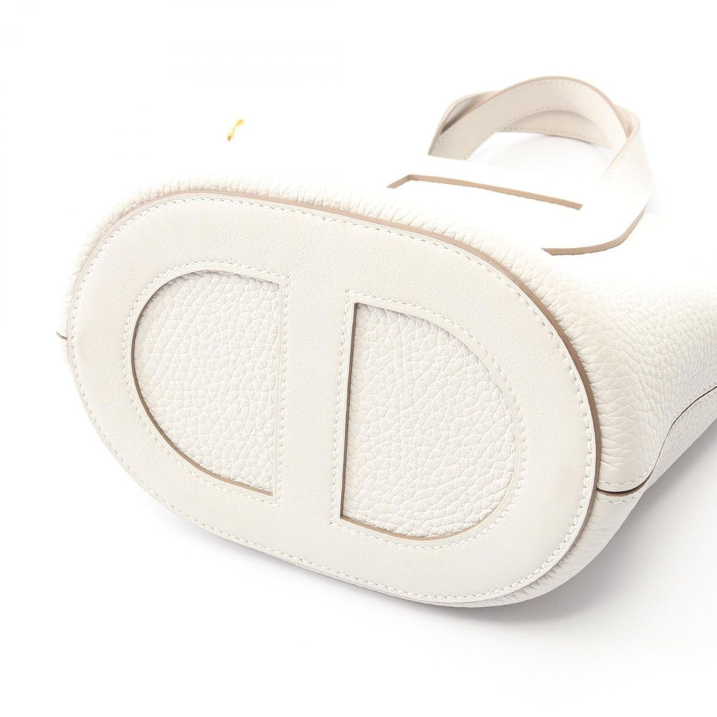 Hermes Handbag in the Loop 18 Gris Perlee Leather — view 7