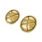 Chanel Vintage Earrings Gold — view 2