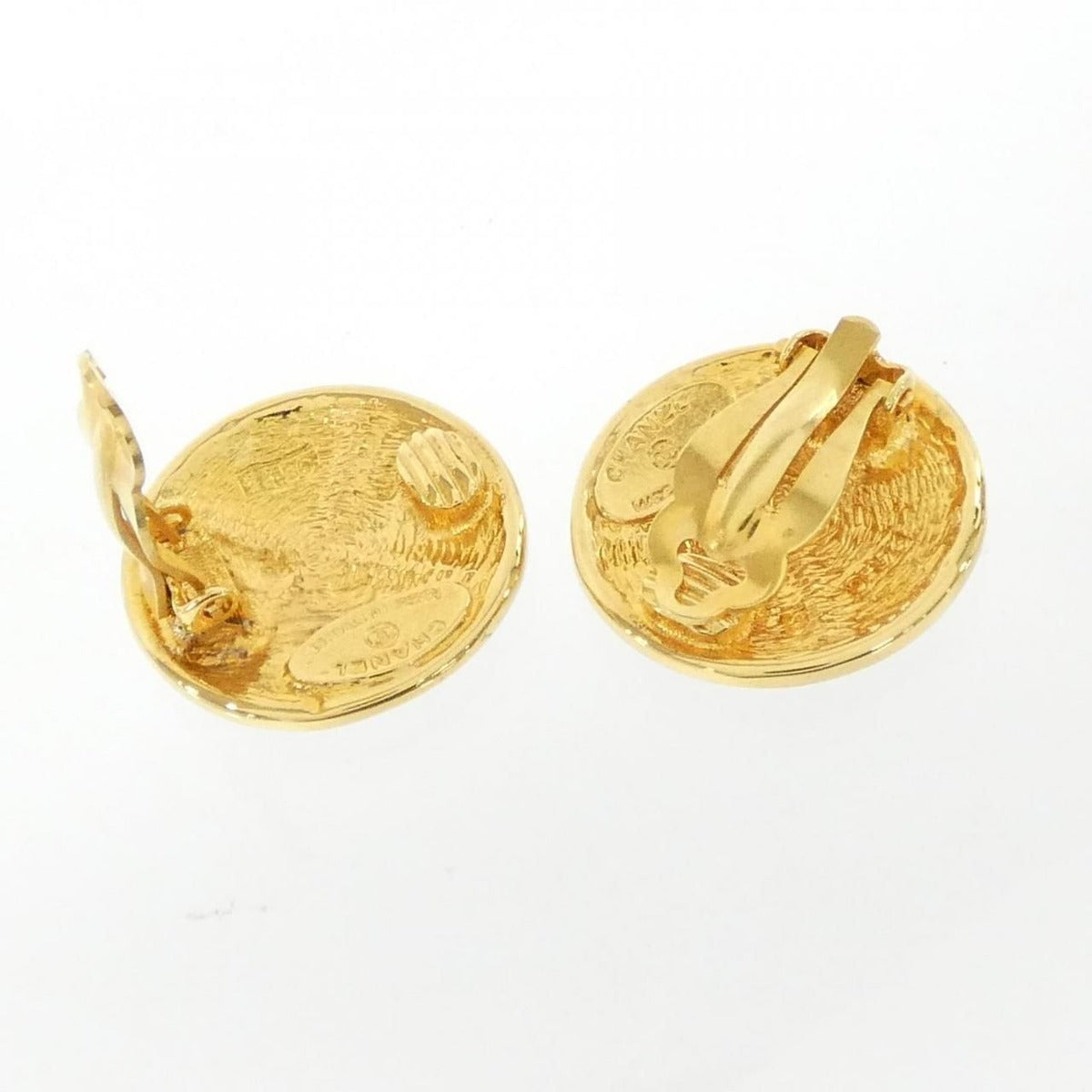 Chanel Vintage Earrings Gold — view 3