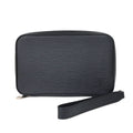Louis Vuitton Epi Dandy Wallet Zip Around Noir Black