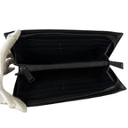Bottega Veneta Long Wallet Zip Around Black Intrecciato Leather — view 4