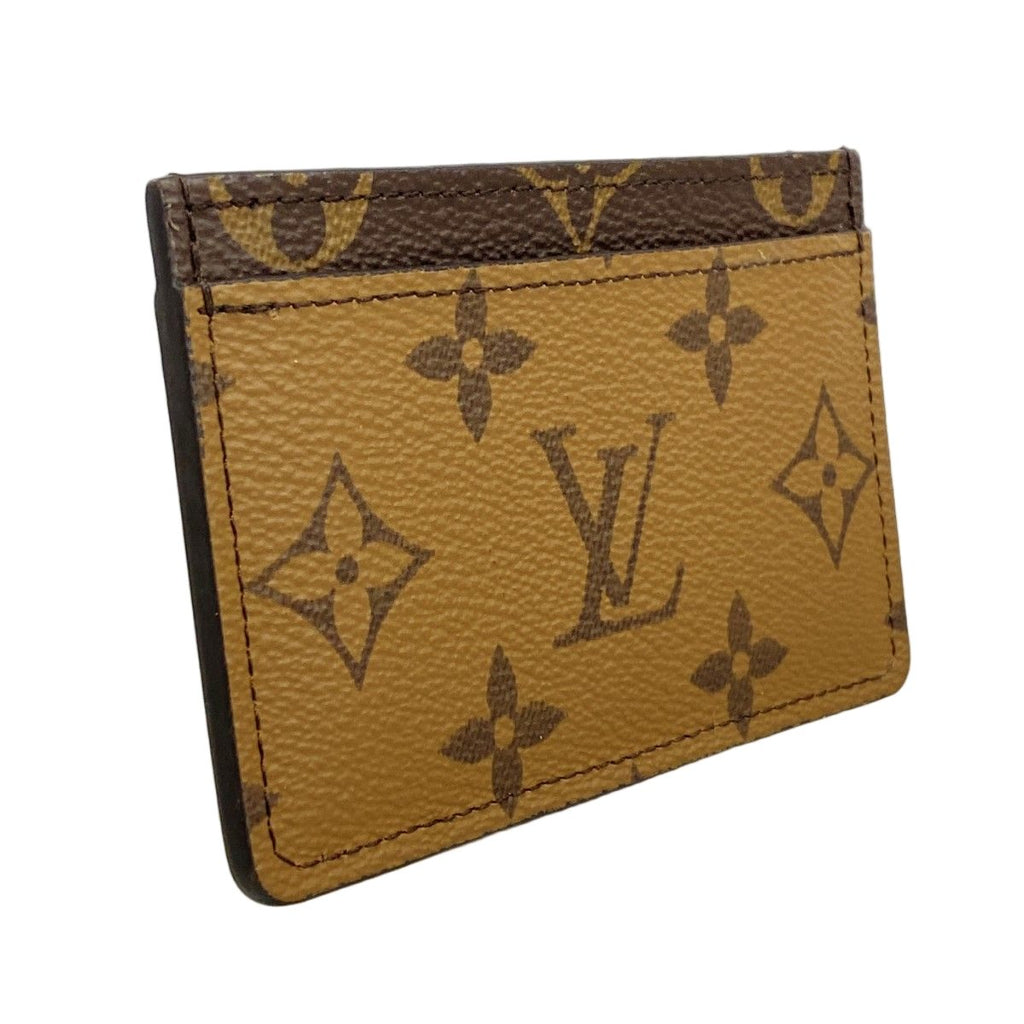 Louis Vuitton Card Case Monogram Reverse Holder Sample Brown — view 2