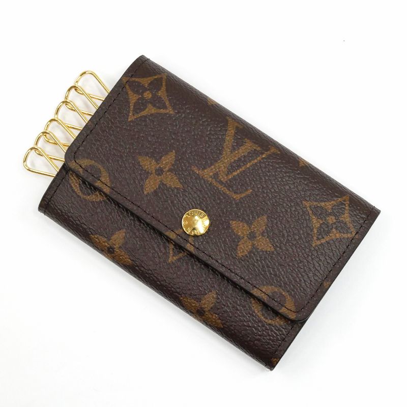 Louis Vuitton Monogram Multicles 6 6-series Key Case Brown RFID — view 9