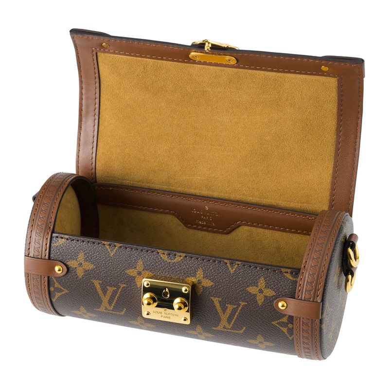 Louis Vuitton Shoulder Bag Papillon Trunk Brown — view 4