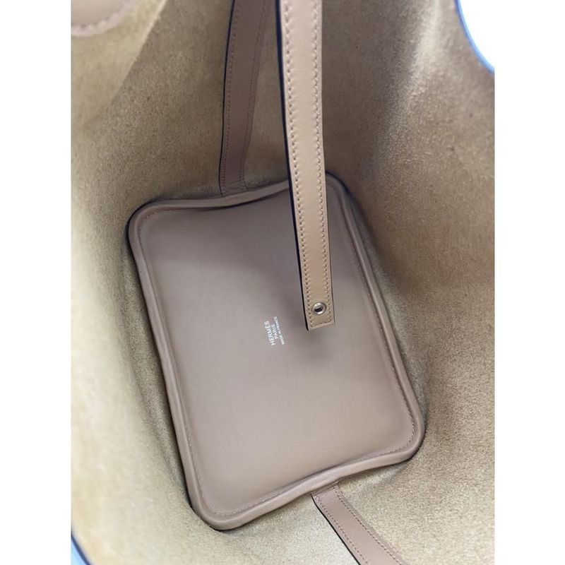 Hermes Handbag Picotin Lock PM Happy Daisy Chai Vozift Silver Hardware — view 6