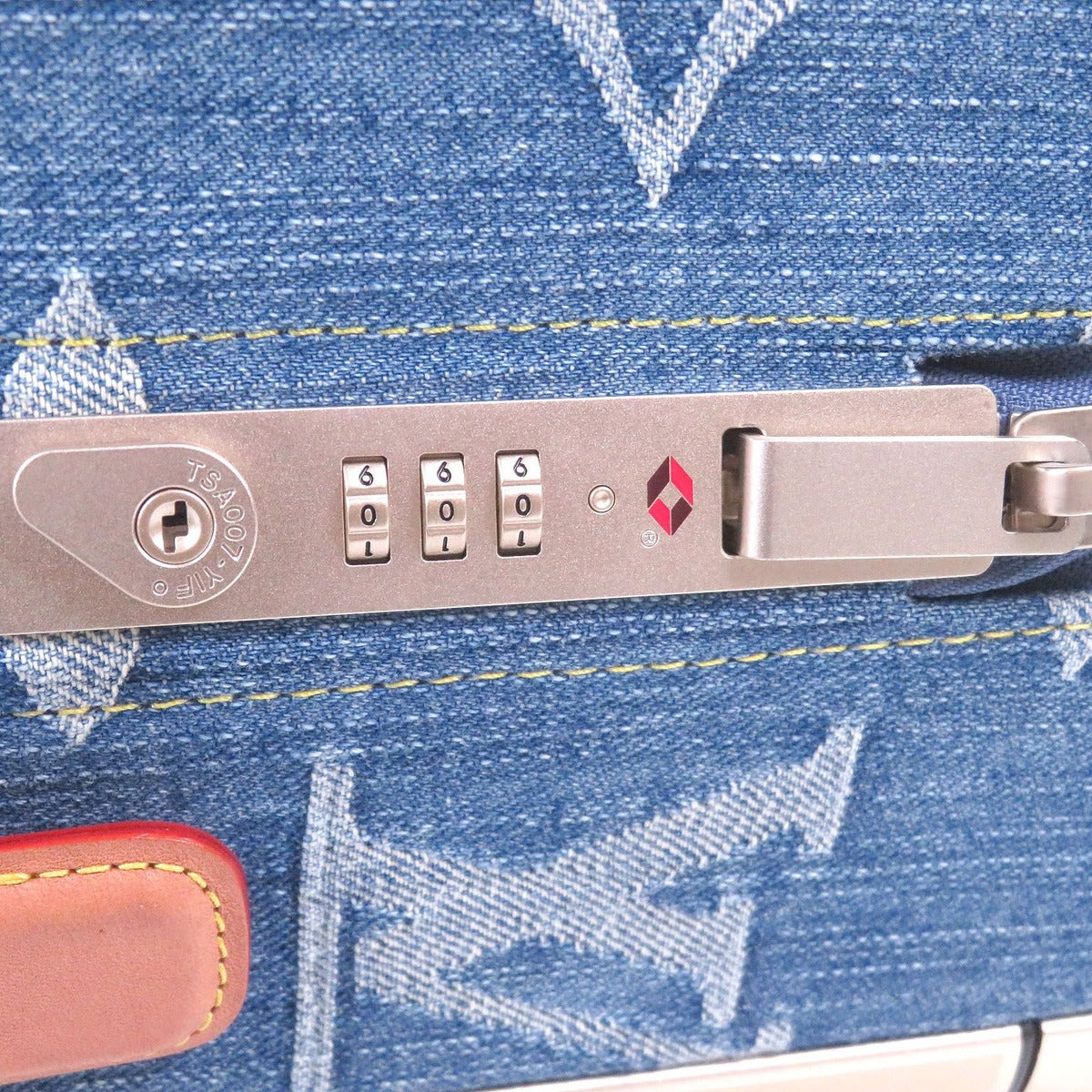 Louis Vuitton Horizon 55 Monogram Denim Leather LV Remix Equipped — view 7