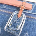 Louis Vuitton Horizon 55 Monogram Denim Leather LV Remix Equipped — view 8