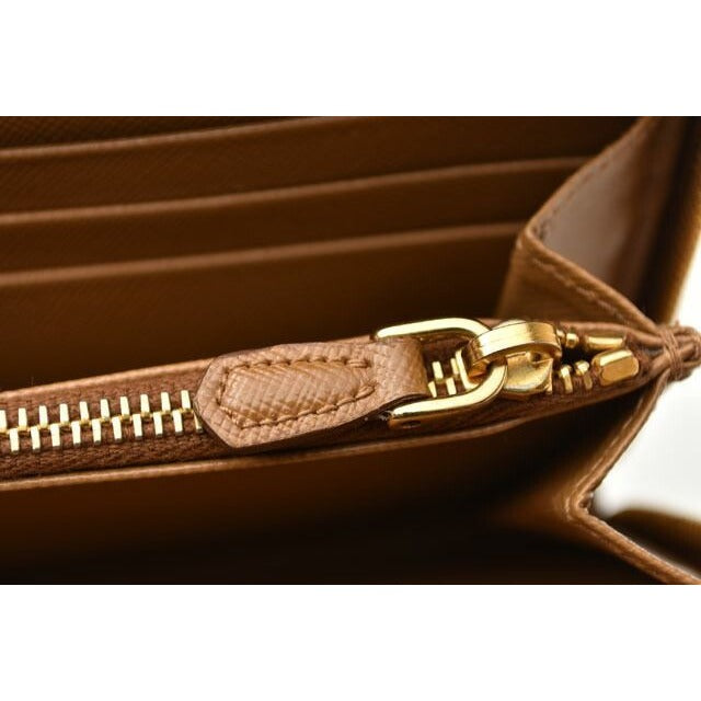 Prada Wallet Long 1 M0506 Saffiano Metal Shape Pressed Leather — view 7