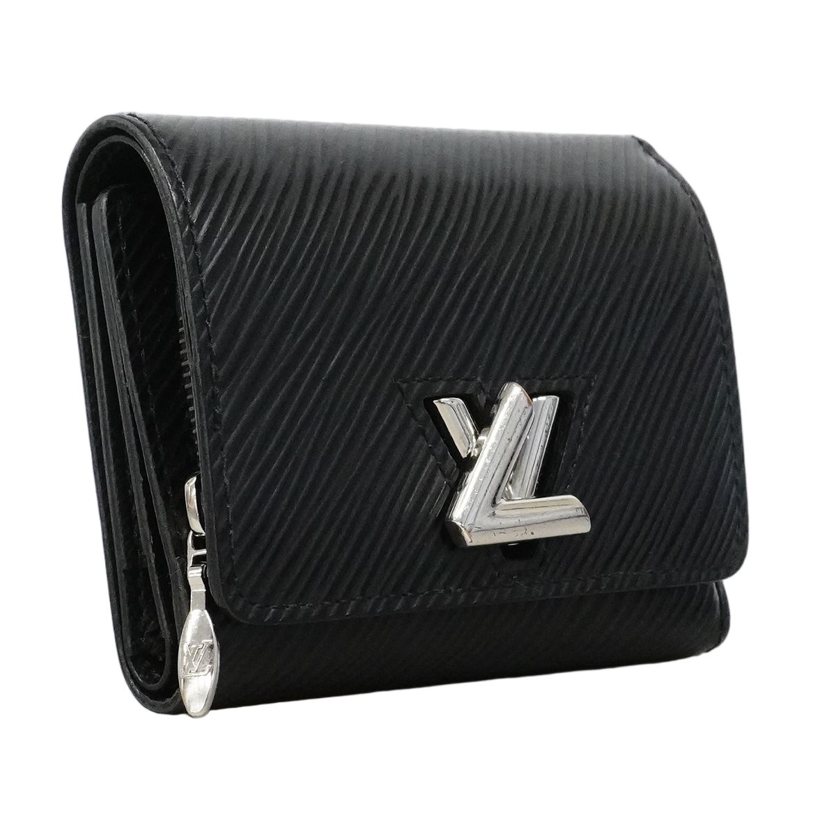 Louis Vuitton Trifold Wallet Epi Portefeuille Twist Compact XS Noir — view 2