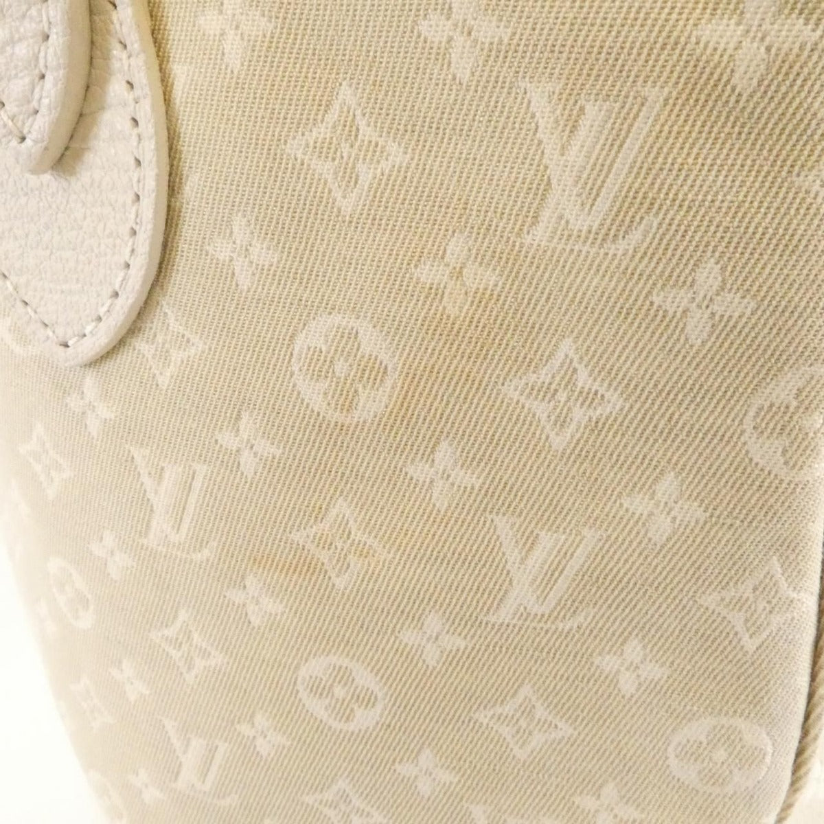 Louis Vuitton Monogram Mini Lin Bucket PM Bag Dune — view 4