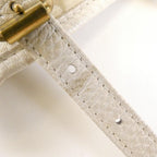 Louis Vuitton Monogram Mini Lin Bucket PM Bag Dune — view 5