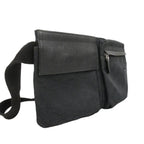 Gucci Waist Bag GG Canvas Black Silver — view 2