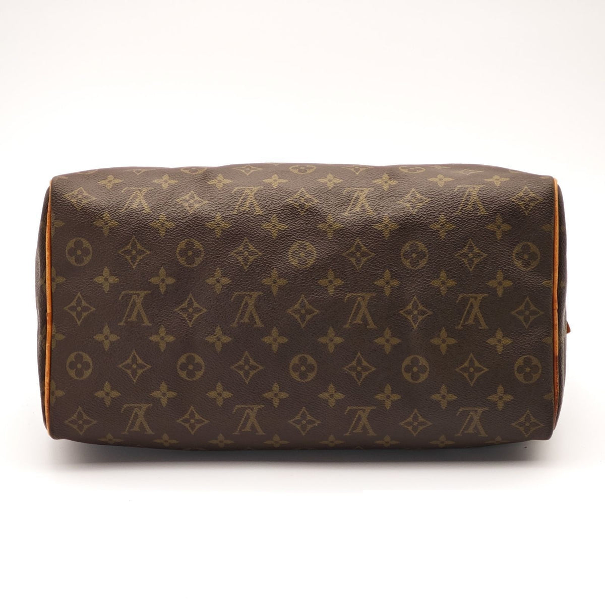 Louis Vuitton Speedy 35 Bag Handbag Brown Padlock — view 6