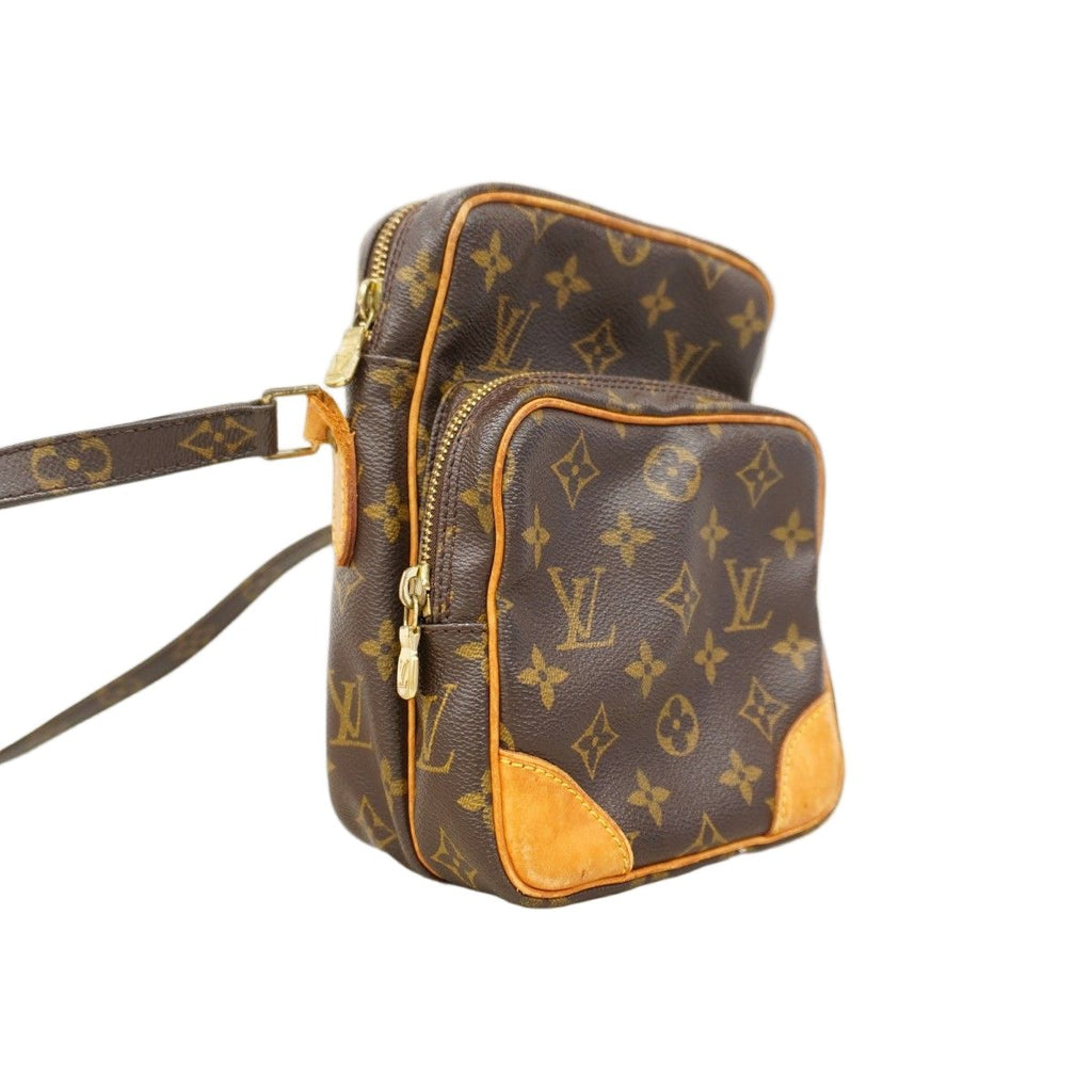 Louis Vuitton Shoulder Bag Monogram Amazon Brown — view 2
