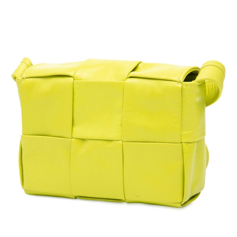 Bottega Veneta Maxi Intrecciato Cassette Light Green Leather — view 2