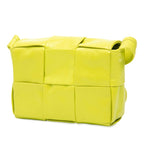 Bottega Veneta Maxi Intrecciato Cassette Light Green Leather — view 2