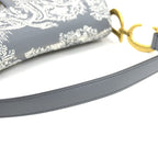Christian Dior Saddle Bag Toile de Jouy Reverse Jacquard — view 8