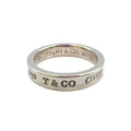 Tiffany & Co Narrow Silver Ring