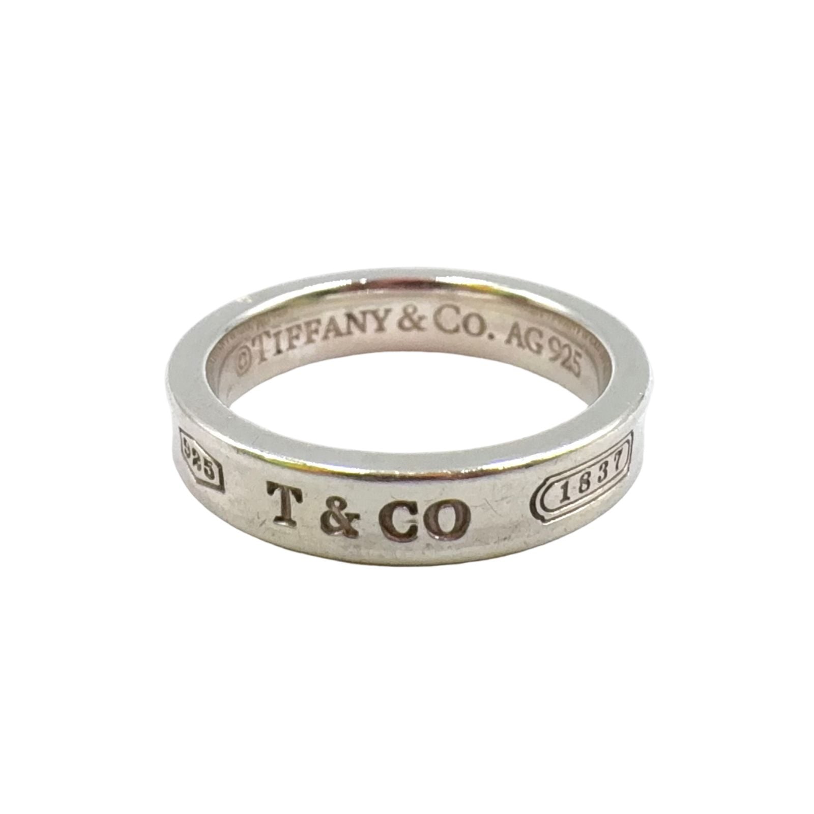 Tiffany & Co Narrow Silver Ring