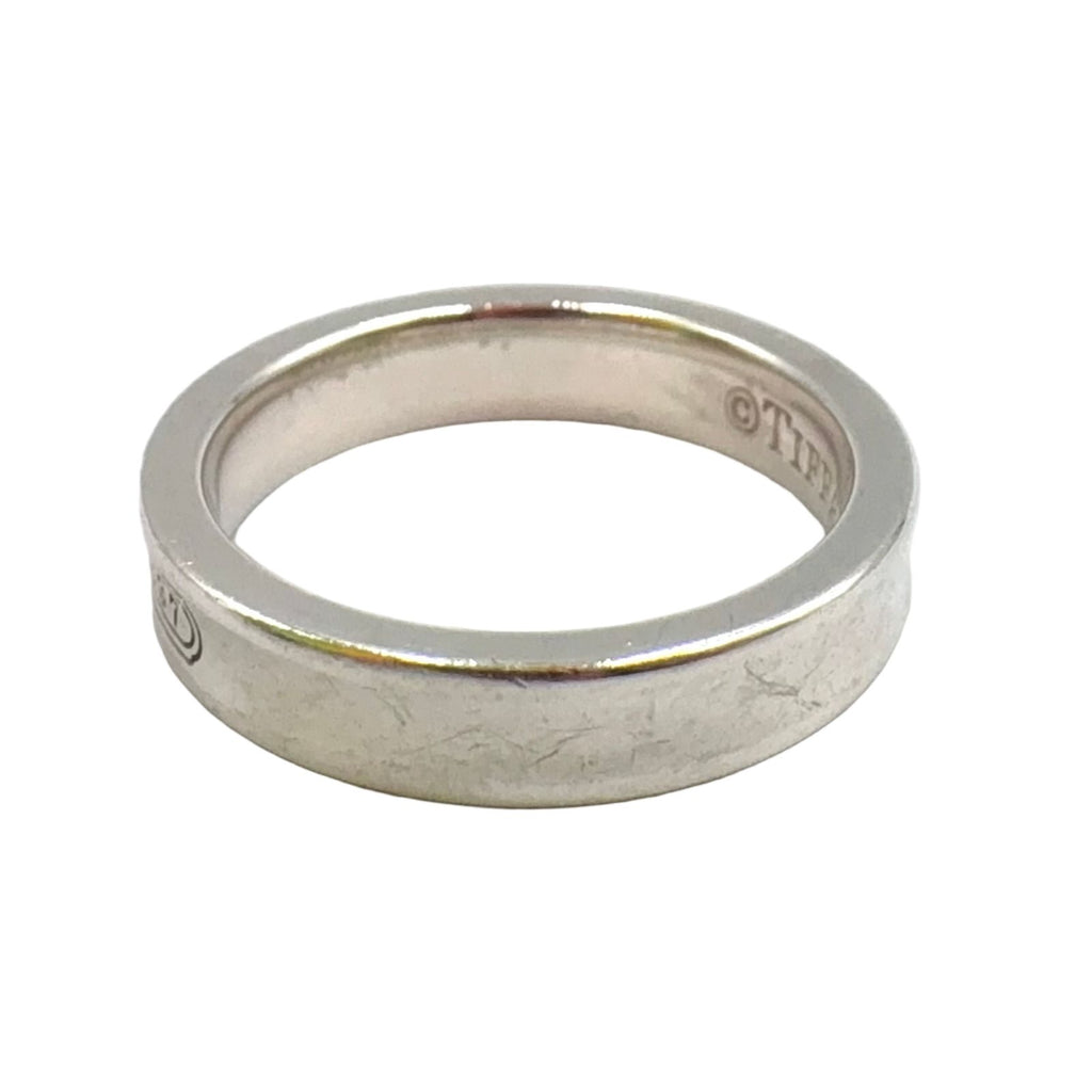 Tiffany & Co Narrow Silver Ring — view 2