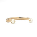 Christian Dior Tribales Bracelet Bangle Gold Logo Pearl Star