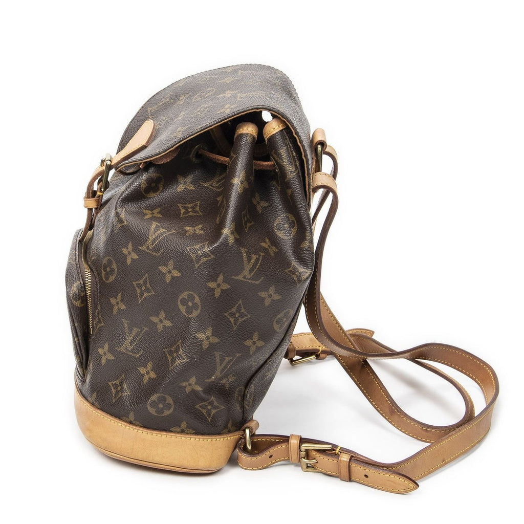 Louis Vuitton Montsouris Brown Monogram Canvas — view 3