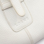 Loewe Shoulder Bag Crossbody White Leather — view 4