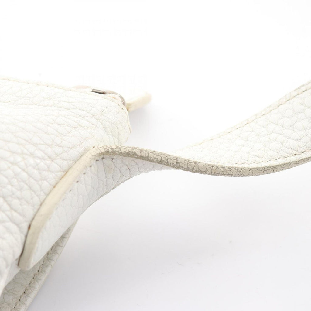 Loewe Shoulder Bag Crossbody White Leather — view 5