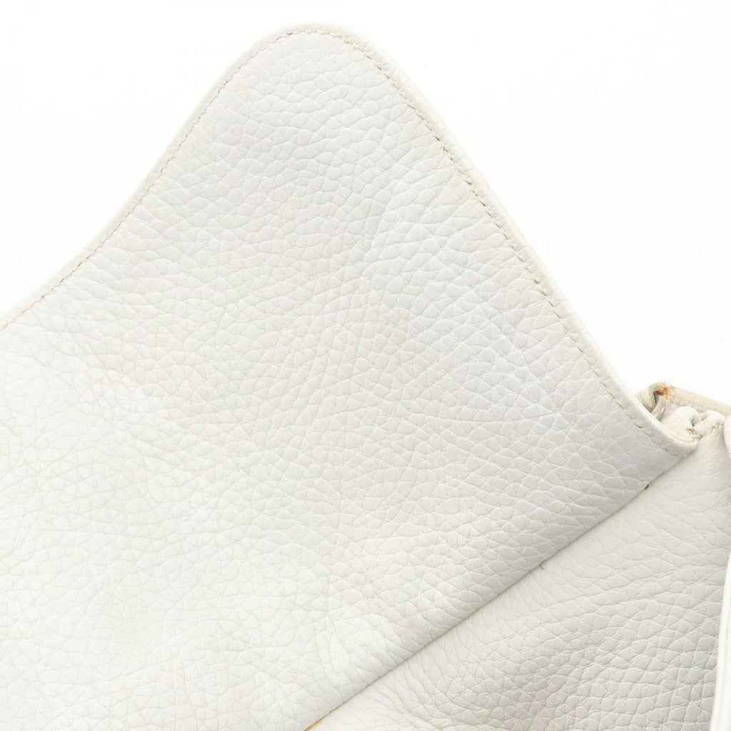 Loewe Shoulder Bag Crossbody White Leather — view 9