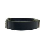 Saint Laurent Cassandra Bracelet Bangle Accessories YSL Logo Leather — view 3