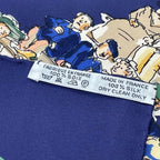 Hermes Carre 90 Cirque Molier Scarf Silk Navy — view 7