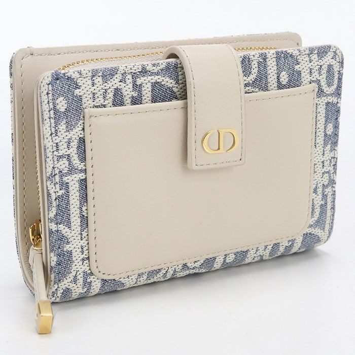 Dior Ditani Wallet 30 Montigne Bifold Jacquard