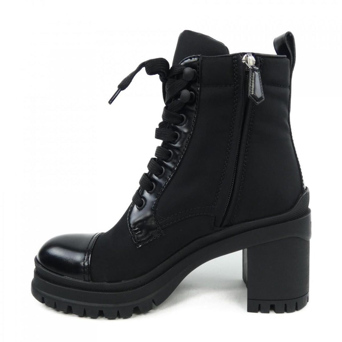Prada Triangle Logo Re-Nylon Boots — view 2