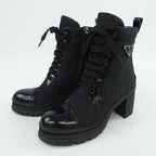 Prada Triangle Logo Re-Nylon Boots — view 3