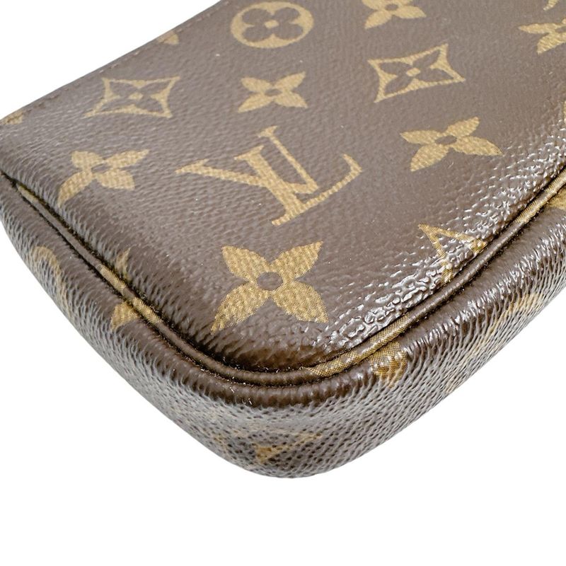 Louis Vuitton Monogram Mini Accessory Pouch Pochette Accessoire — view 5
