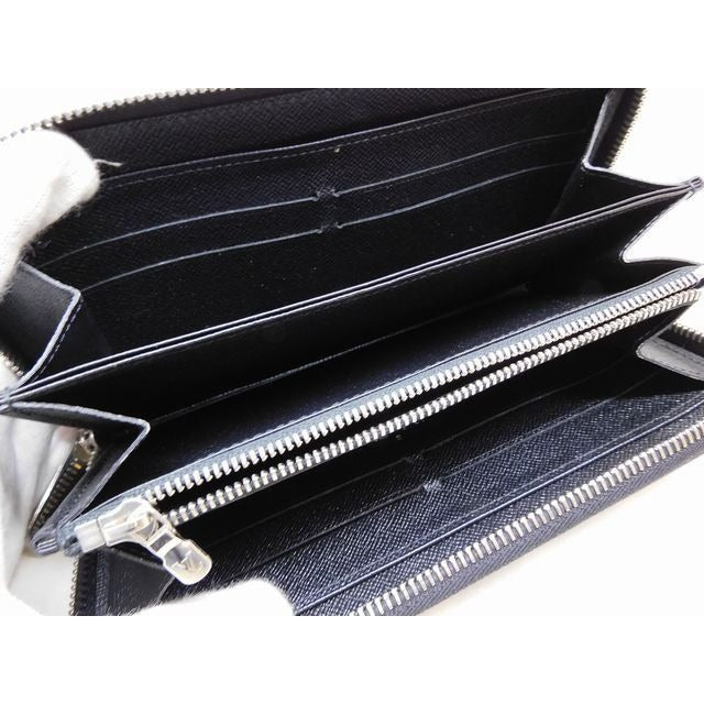 Louis Vuitton Wallet Epi Noir Black Zippy — view 3