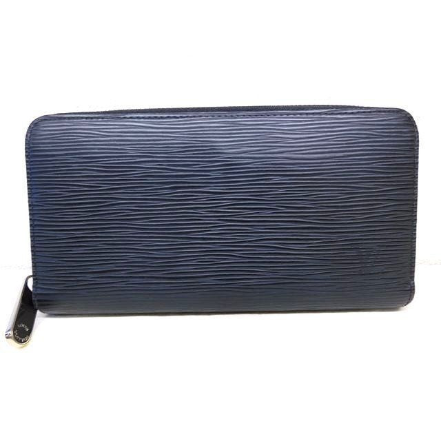Louis Vuitton Wallet Epi Noir Black Zippy